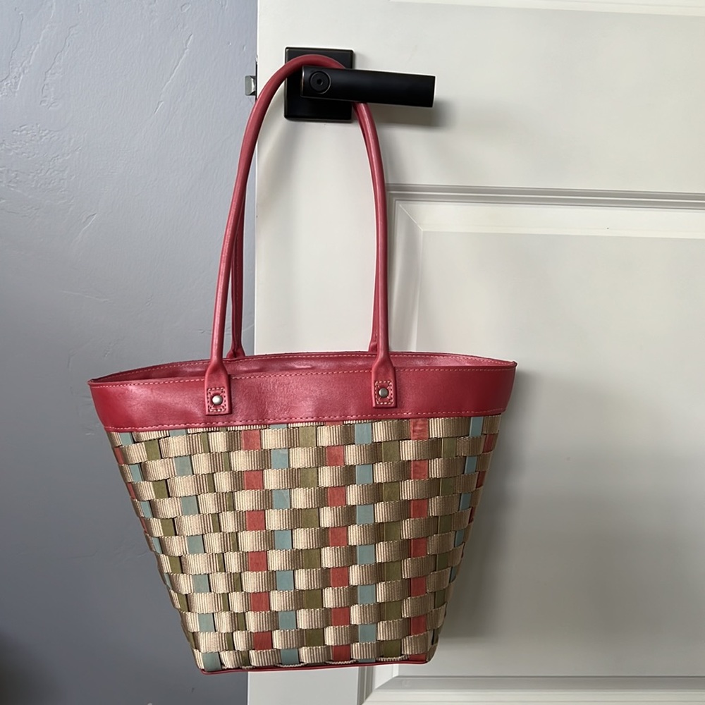 Longaberger 2008 Mothers Day To Go Woven Tote